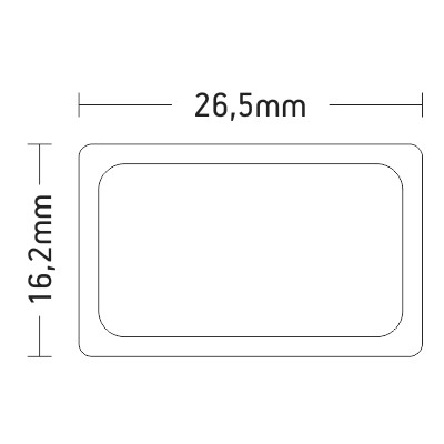 Γαστρονόμος Inox GN 1/4 1,8lt VEN-GN1465